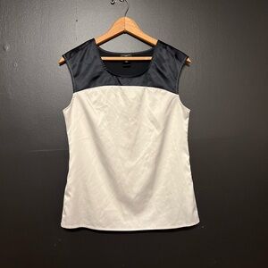 Ann Taylor Colorblock Sleeveless Blouse